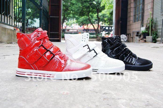 Men's Leather Lace-up Ankle-length Buckle Casual Boots