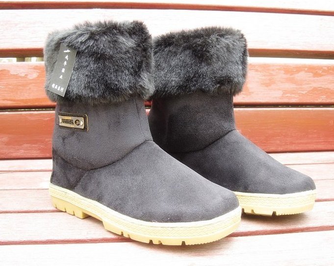 New European and American Fashion Men's Winter Leather Casual Boots