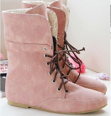 Women's Cute Style Unique Straps Flat-bottomed Ankle Snow Boots