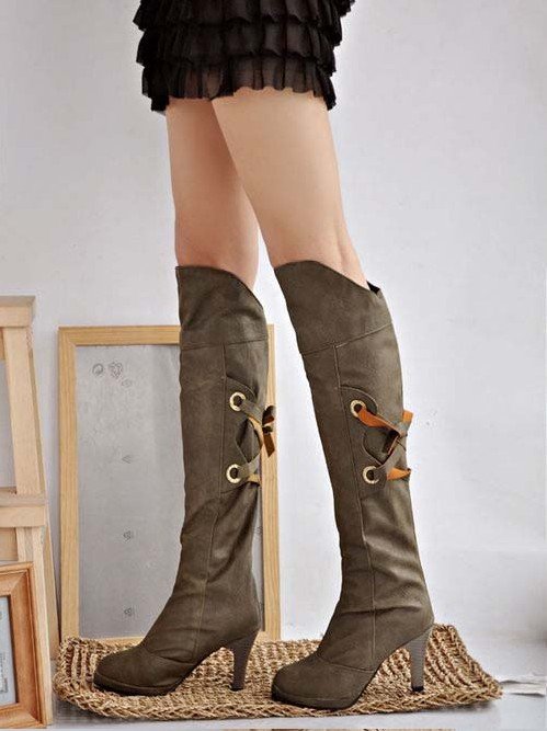 Women's High Top Wellingtons Rubber Ankle Boots