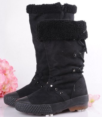 lace up canvas boots