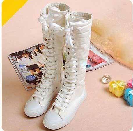 ivory canvas shoes