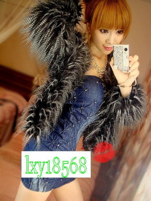Women's Fashion Personality Fur Winter Coat