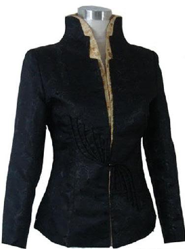 Chinese Women's Embroidered Cotton Breathable Spring Cheongsam Coat