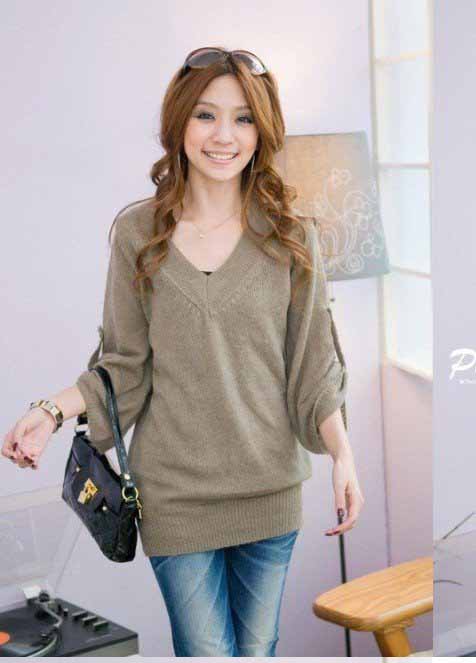100% Cotton Flat Knitted Autumn Vest & Sleeveless Mixed Color Women Sweaters