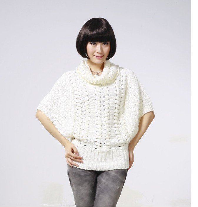 100% Cotton Quick Dry Dark Gray  Flat Knitted Autumn Women Sweaters