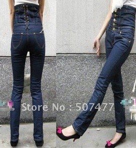 Slender Waist Pencil / Female Feet Piece Pants