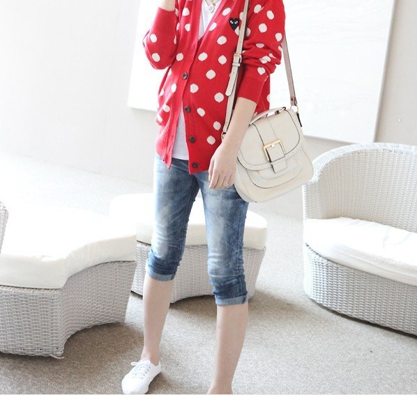 Korean Version of the New Maternity Dress Maternity Jeans