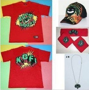 Red Smart Casual O-Neck Short Sleeve Fashion WWE Wrestling T Shirt