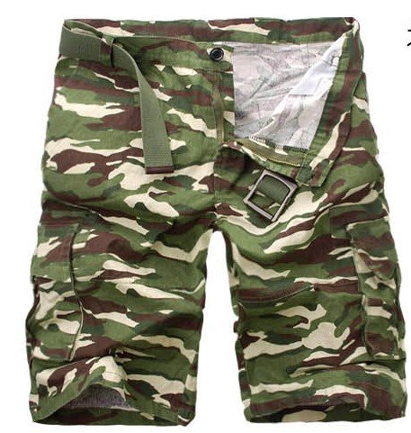 Men's Military Breathable Cotton Leisure Shorts