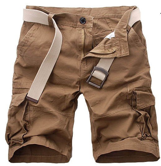 Men's Breathable Cotton Sports and Leisure Shorts