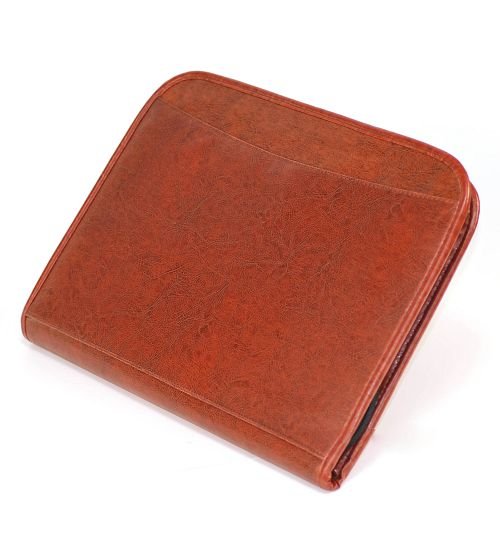 Shiny Coffee Multifunctional Soft Portfolio / Business Bag