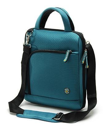 Fashion Men's Nylon with Multi-Purpose Adjustable and Removable Shoulder Belt Blue Dual-use Laptop Bag