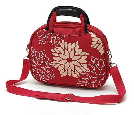 Women's Red Laptop Bag / Hand Bag / Shoulder Bag