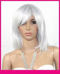 Synthetic Hair Heat Silk Full Lace Wig