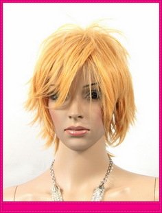 Vogue Gold Short Curl Full Lace Wig