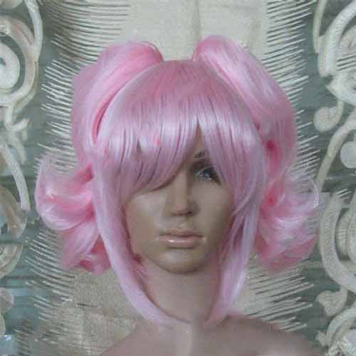 Pink Short Code Geass Anya Alstreim Cosplay Wig