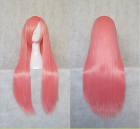 Pink Vocaloid Heat-resistant Long Straight Cosplay Wigs