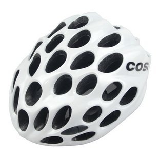White Helmet for Bike Lover COSI 39 Holes Cycling Helmet