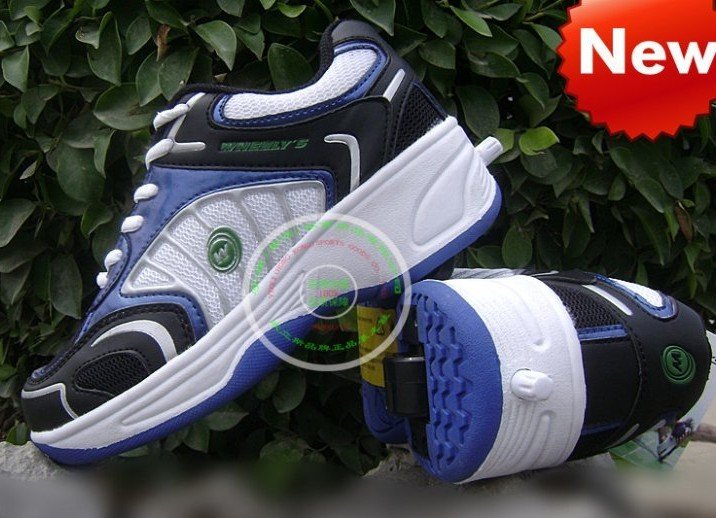 With Tie Flat Bottom Mesh Roller Skating Shoes