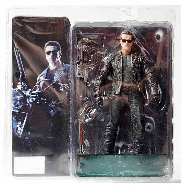 Rectangular Shape Black Plastic Action Figure