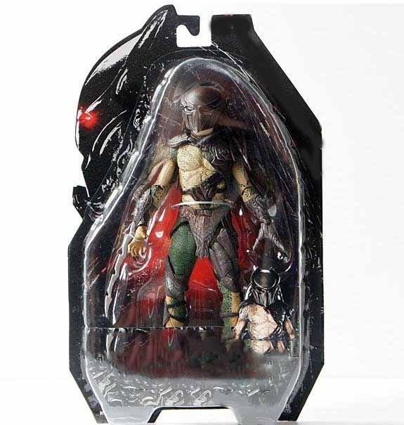 Plastic Rectangular Shape Black Action Figure