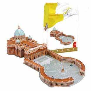 Basilica Advanced 3D Puzzle Building Jigsaw Educational DIY Toys