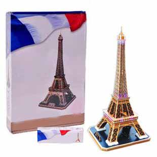 Advanced 3D Jigsaw Building Puzzle LED Educational Toys