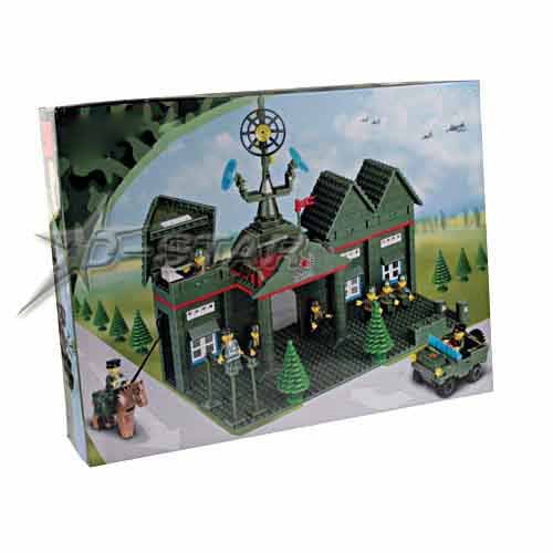 Century Military Intelligence Building Brick DIY Puzzle Toy