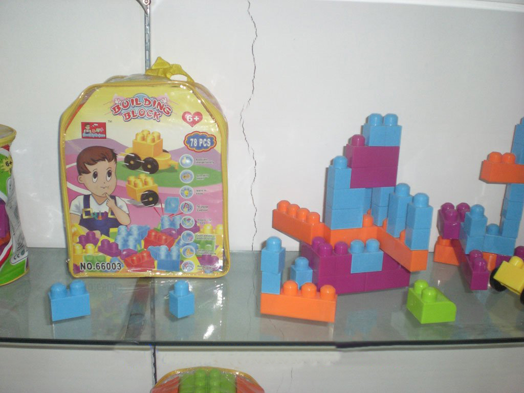 Plastic Flexible Blocks DIY Intellective Educational Colourful Brain Enlightening Toys Sets