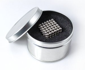 Nickel Coating Neocube Toy Silver Color Magentic Balls