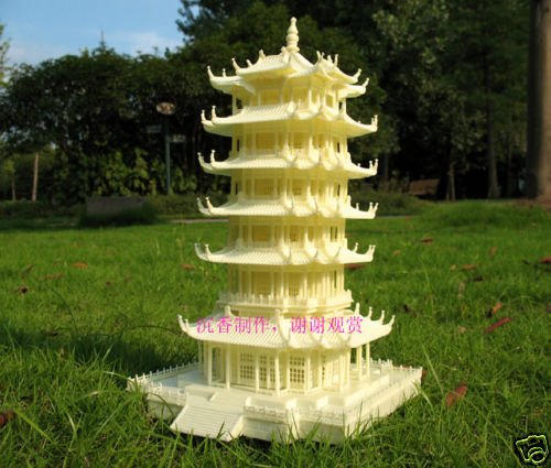 Stupa Pagoda Model Chinese Old Tower House Building