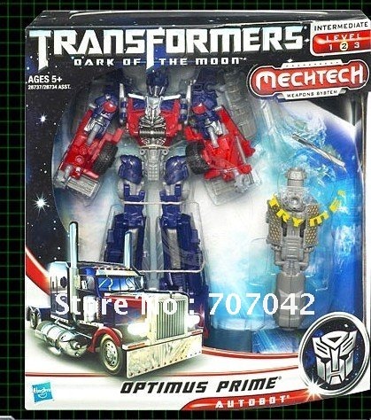 Movie Action Figures Transfermable Blue Plastic Educational Toy