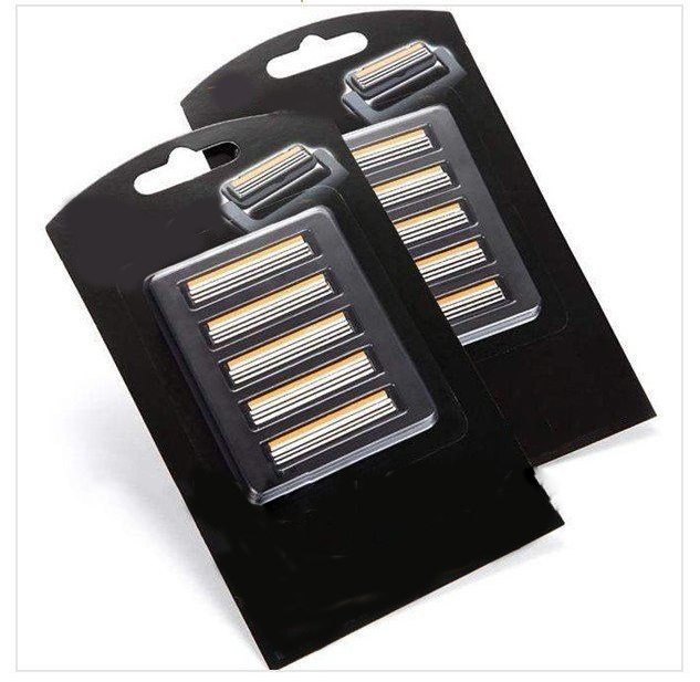 Portable Folding Solid Stainless 3 Blades with a Mirror Straight Razor