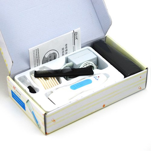 Portable White Baby Hair Razor Set