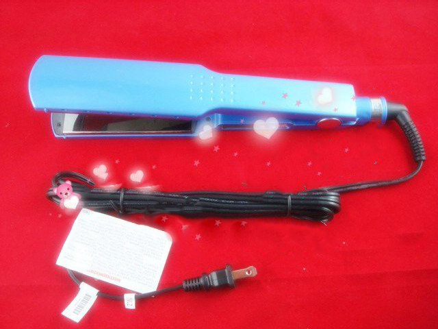 Professional Titanium Hair Iron Pro Nano Ceramic LED Hair Straightener Flat Iron