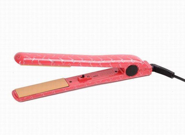 Red Professional Ceramic Digital Hair Straightener / Flat Iron
