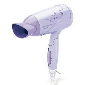 Purple Professional Electric Foldable Mini Hair Dryer