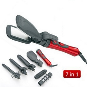 Red Ceramic-coated Ultra Fast Heat-up Hair Culer