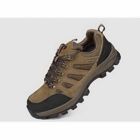 Rubber-soled Permeable Shock-absorbing Wearproof Suede Leather Massage Insoles Men's Wading Climbing Shoes