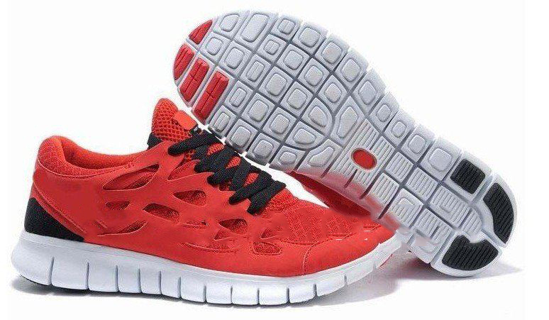 Rubber Lining Silk Skin Lace-up Ventilating Men's Running Shoes