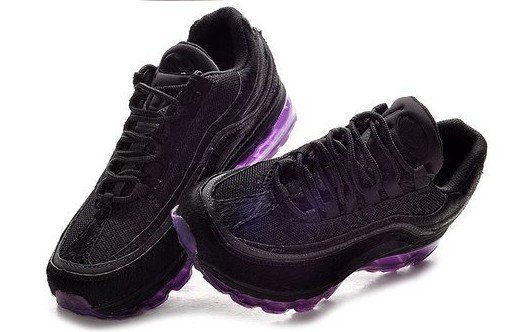 Men's Black Comfortable Soft Rubber Mesh Running Shoes