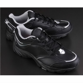 Men's Black Lace-up Comfortable Soft Mesh Running Shoes