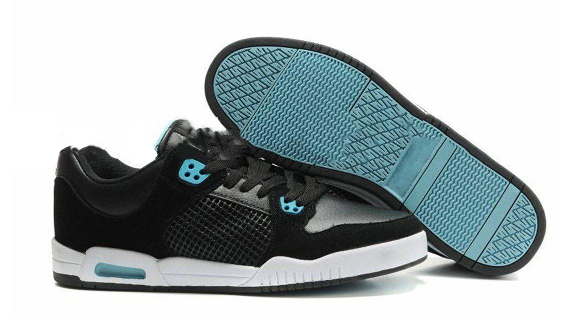 Silk Skin Rubber Sole Lace-up Ventilating Men's Skate Board Shoes