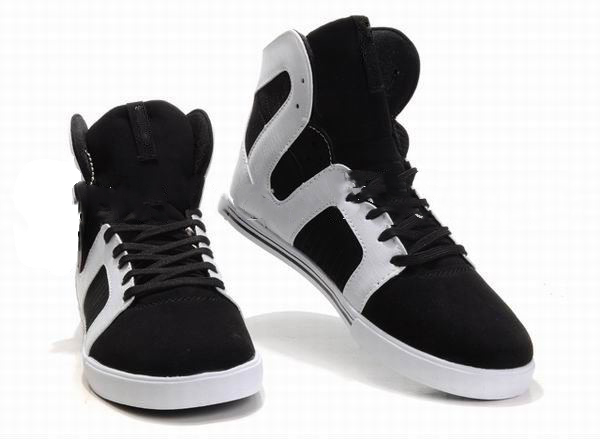 Men's Comfortable Rubber Lace-Up Skateboard Shoes