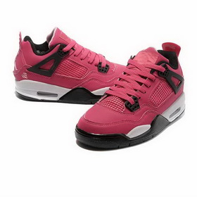 Women's Red and Black Air Cushion Basketball Shoes