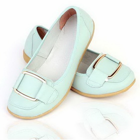 Women's Genuine Leather Nurse Shoes Work Shoes Walking Shoes