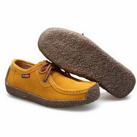 Women's Breathing Genuine Leather Flat Walking Shoes
