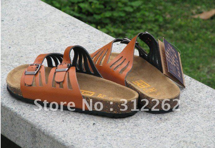 Women's PU Leather Wear-resisting Soft Antiskid Disposable Slippers