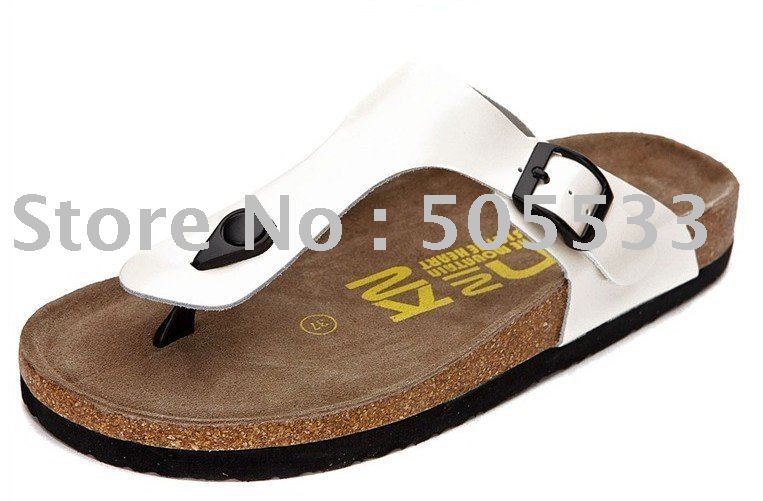 Women's PU Wood Wear-resisting Waterproof Disposable Slippers